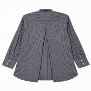 Camisa Risca de Giz Costas Abertas