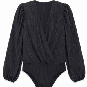 Body Transpassado com Lurex